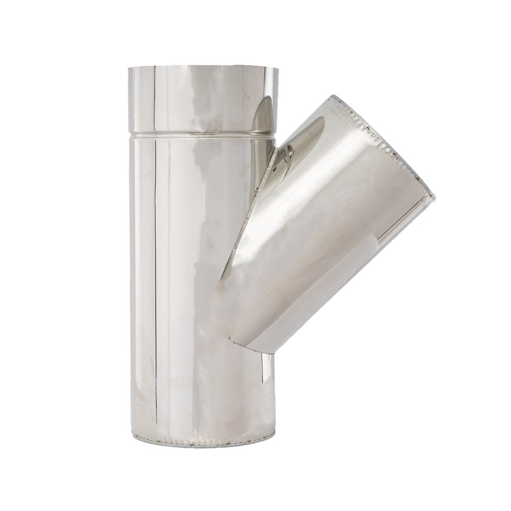 TEU INOX DP 135* D160/220 VULCANO 0.5MM