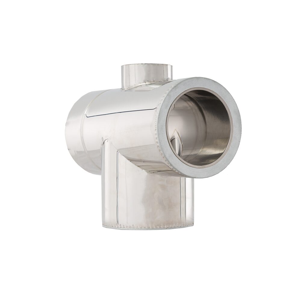 TEU CU USITA INOX DP 90* D180/250 VULCANO 0.5MM