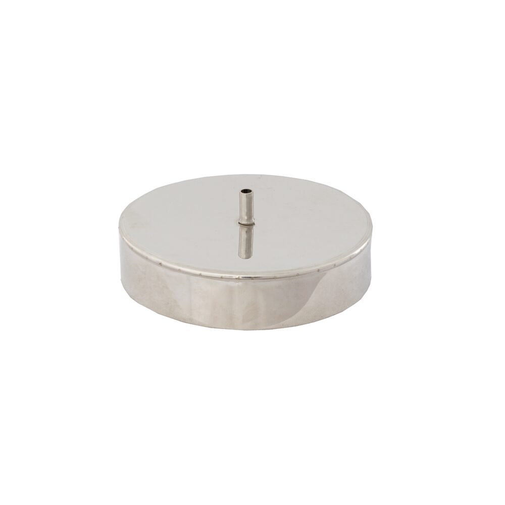 CAPAC CONDENS SIMPLU INOX D140 VULCANO 0.5MM