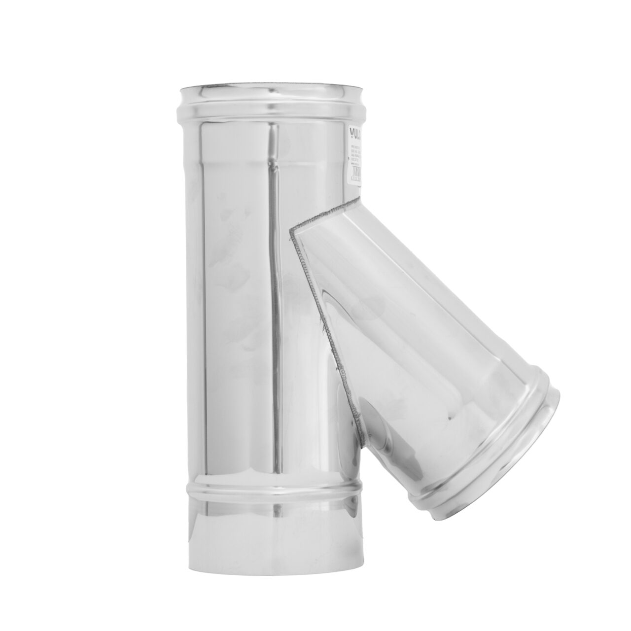 TEU INOX SP 135* D120 0.5MM