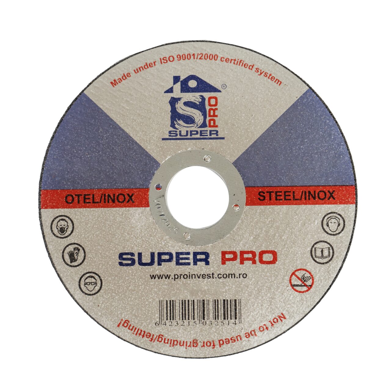 SUPER PRO DISC DEBITAT 125*1*22.23 (50buc/bax)